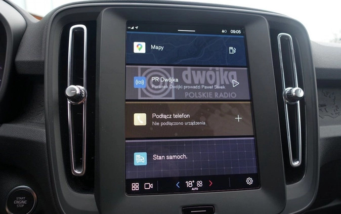 Volvo XC 40 cena 159900 przebieg: 9000, rok produkcji 2023 z Kosów Lacki małe 137